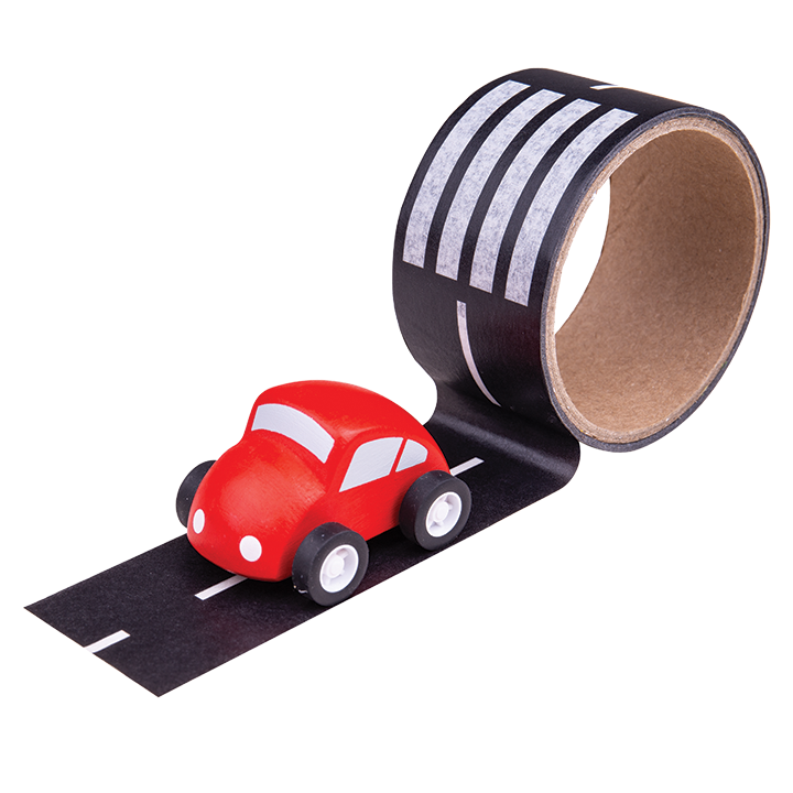 Tape for making roads