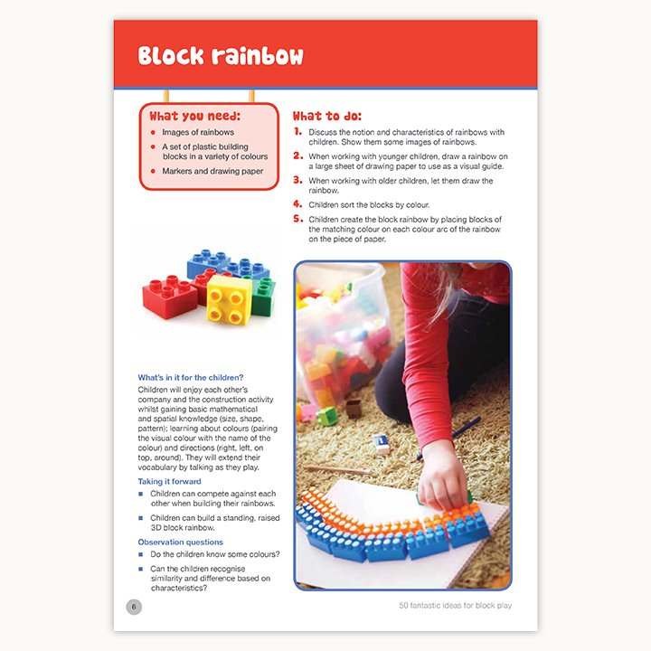 Block rainbow page
