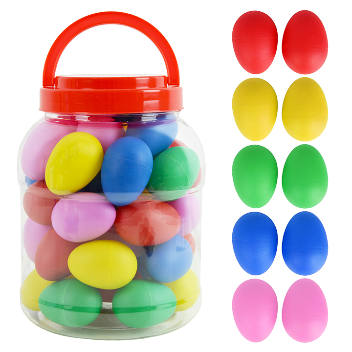 Tub of 40 egg shakers