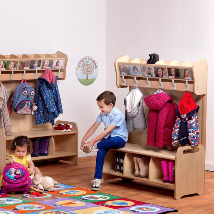 Freestanding Cloakroom Unit Early Years Direct