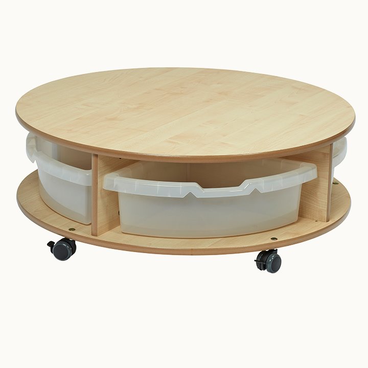 Mobile Circular Storage - Single Tier - Early Years Direct