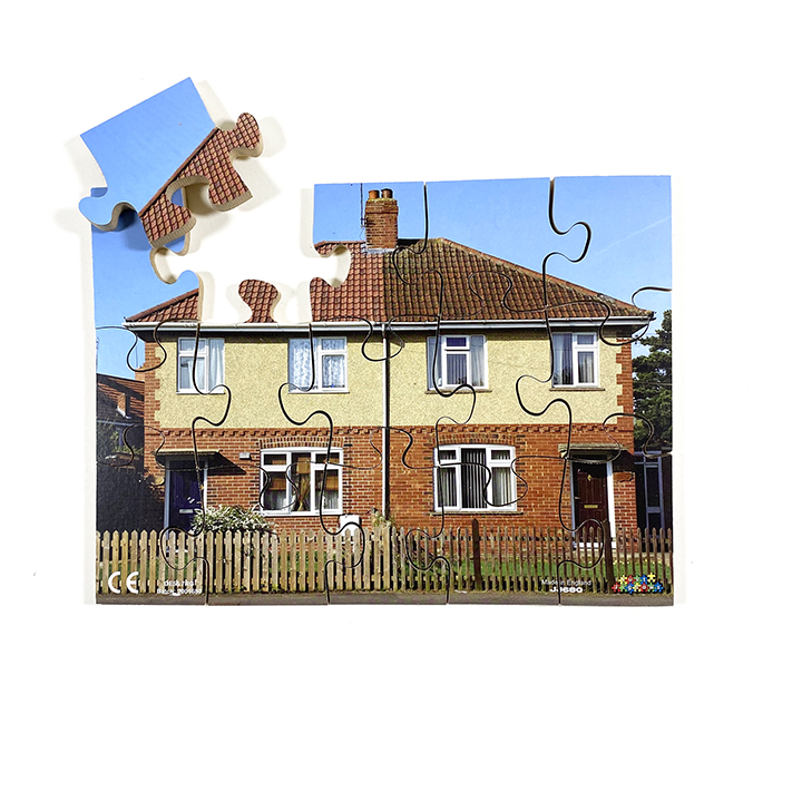Semi-detached Jigsaw Puzzle