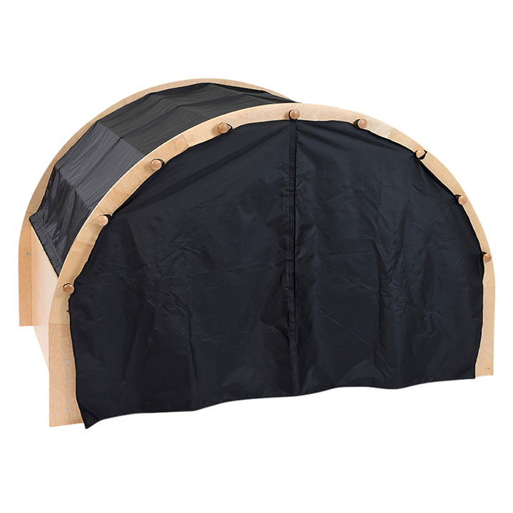 Black canopy play pod