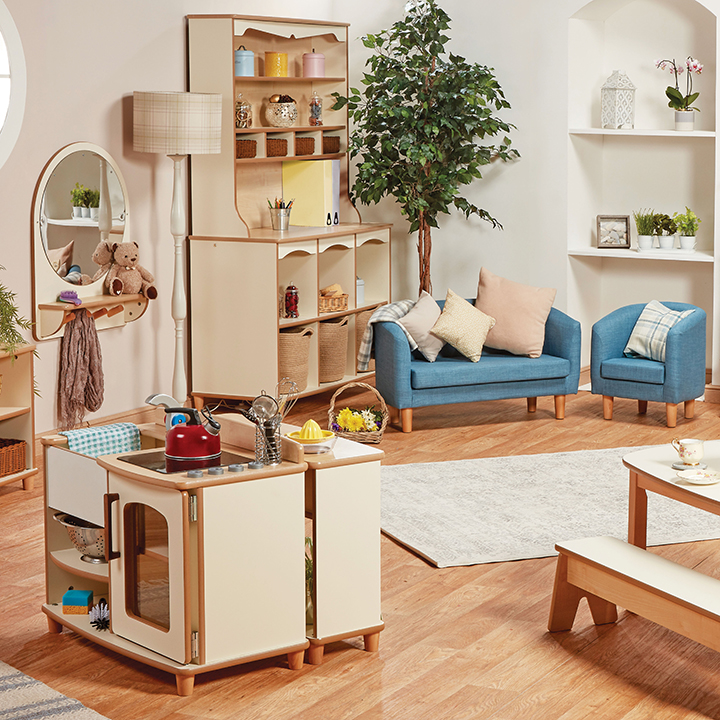 Boston kitchen and console table combination