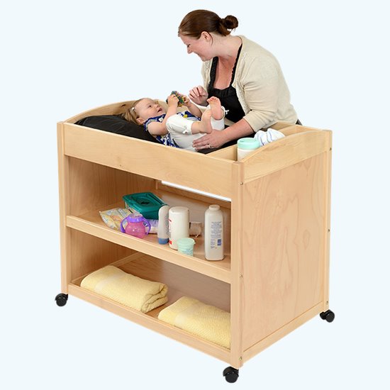 Changing Unit with Steps Early Years Direct