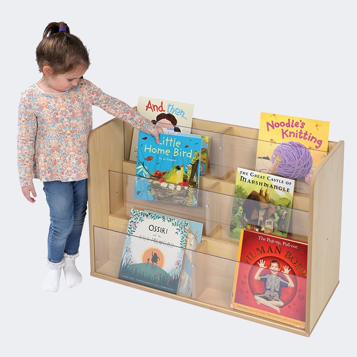 Mini Single Sided Perspex Unit - Early Years Direct