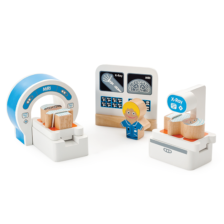 Hospital set with x-ray machine