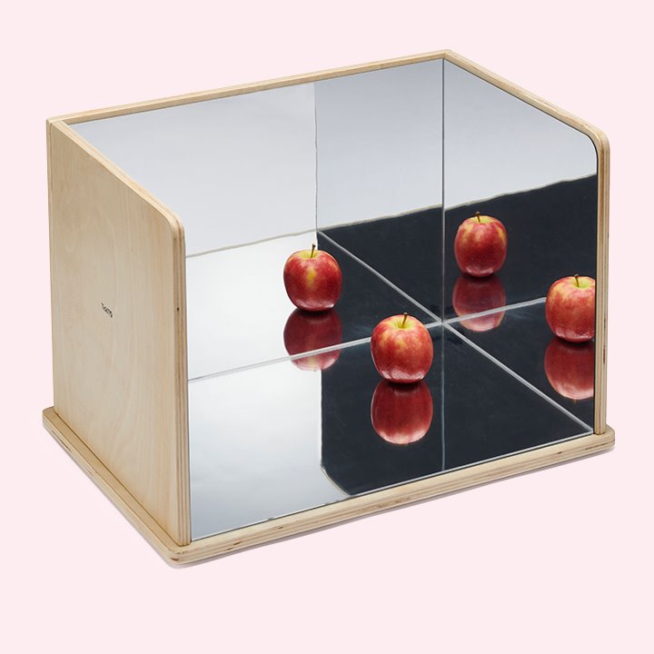 Eyfs Exploring Mirrors Wooden Exploratory Mirror - Early Years Direct