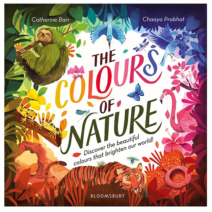 Hardback colours of nature book