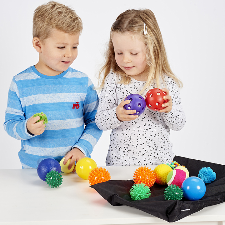 Children playing with Sensory Balls