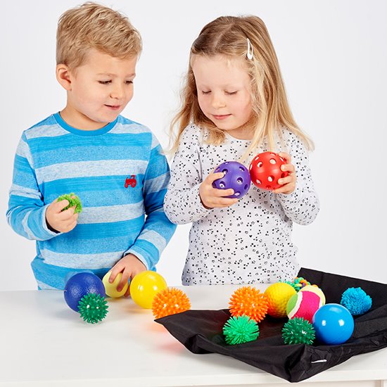 Children playing with Sensory Balls