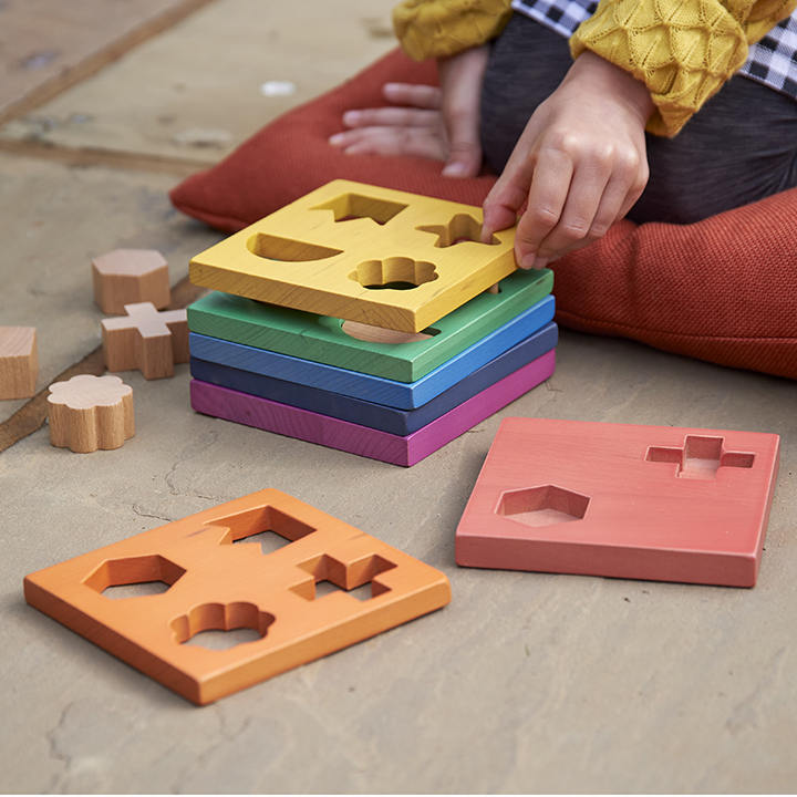 7-layer shapes puzzle