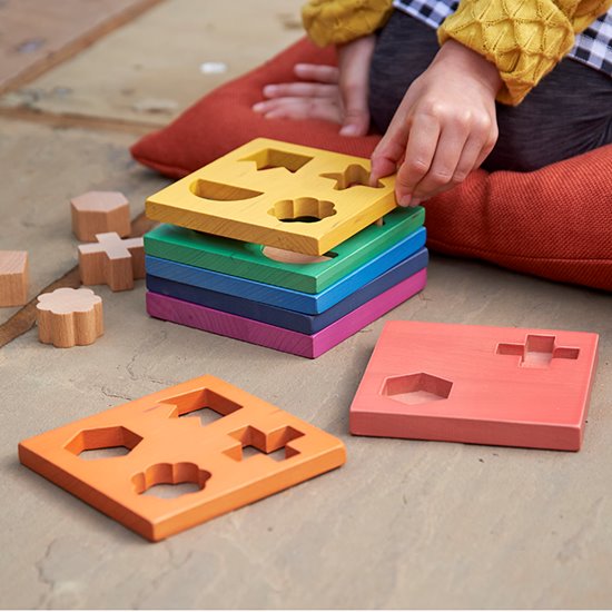7-layer shapes puzzle