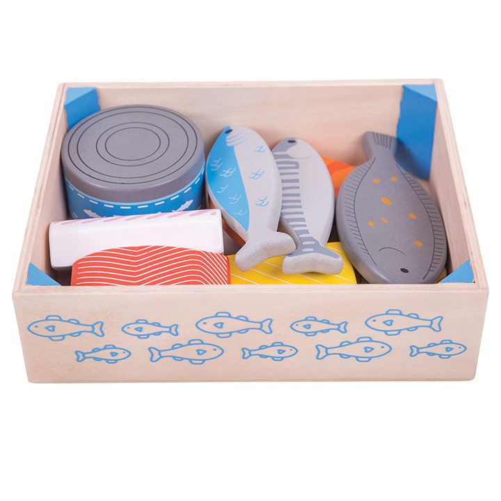 Fish healthy eating crate