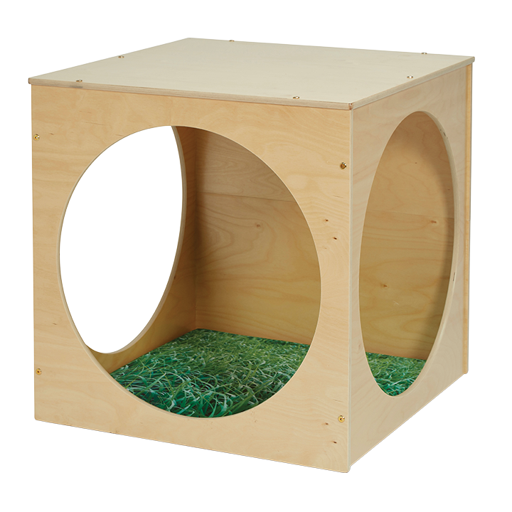 Reading Cube - double sided mat, grass