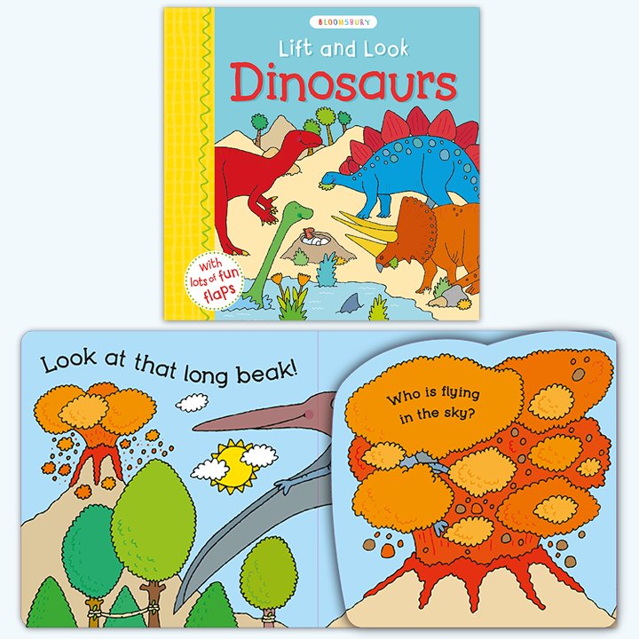 Lift and Look Dinosaurs board book