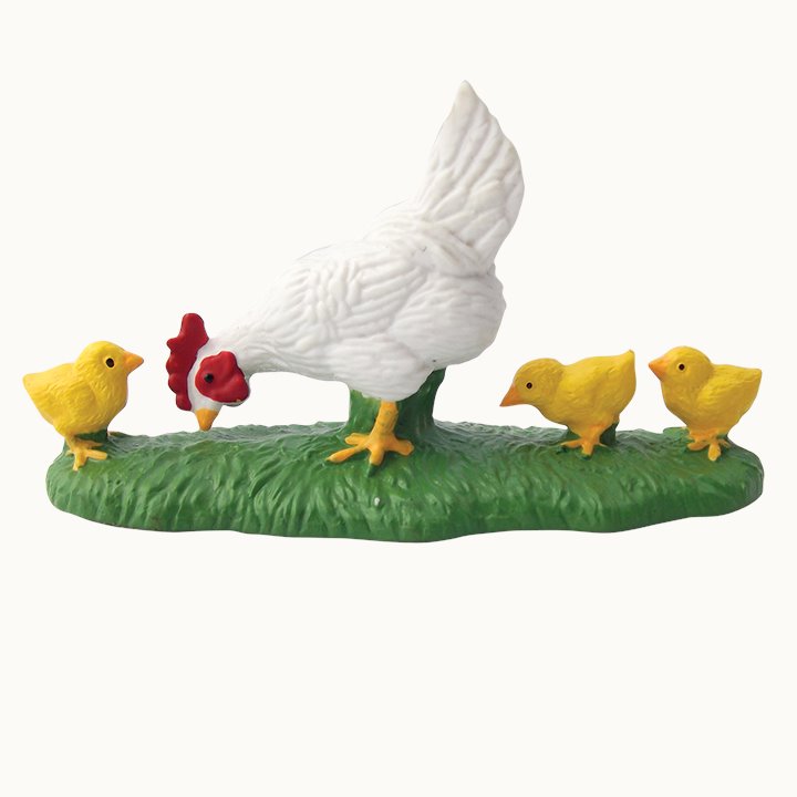 Farmyard chickens model