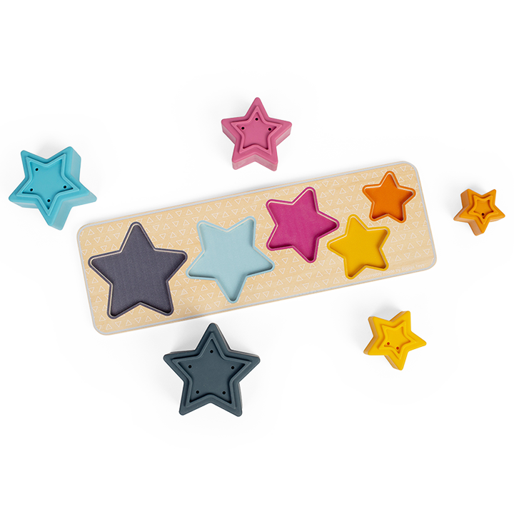 Sorting board and stars
