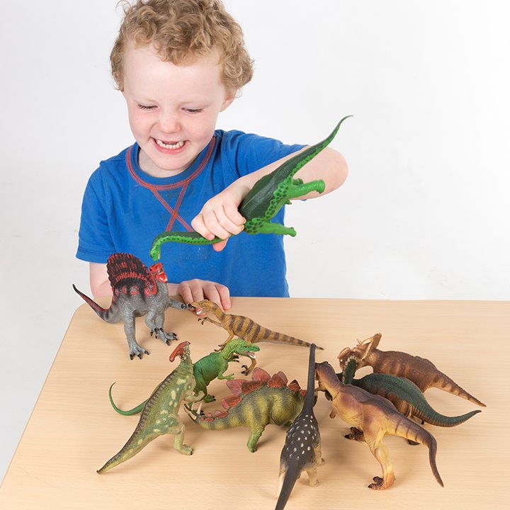 Model dinosaurs