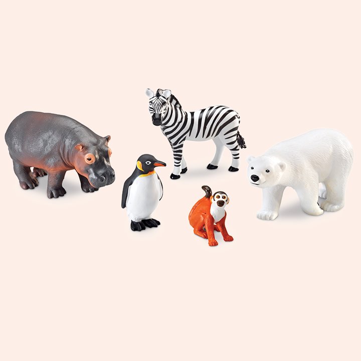 Jumbo Zoo Animals - Early Years Direct