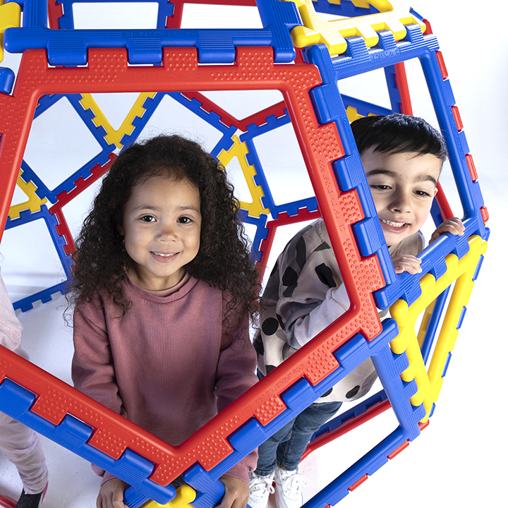 Children can get inside their constructions