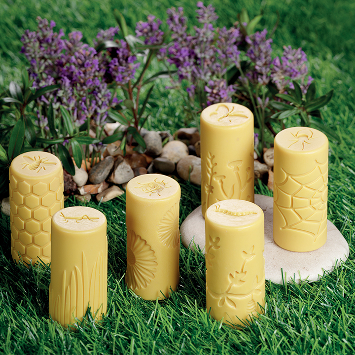 Set of six rollerstampers