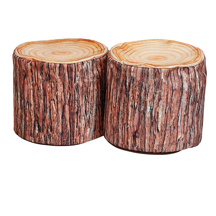 Set of 2 bean bag seats