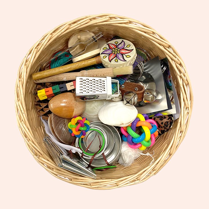 Treasure baskets for babies best sale