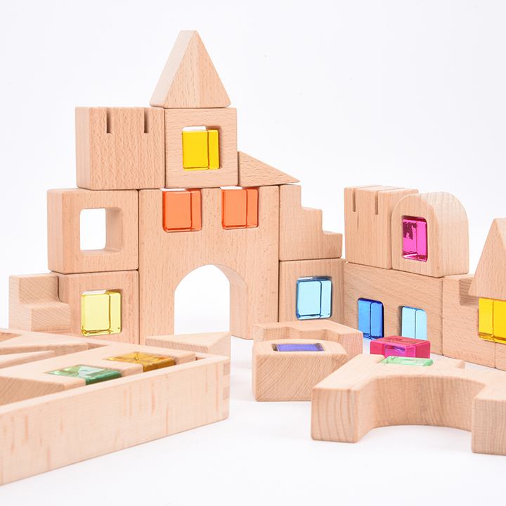 Build a castle with shiny windows