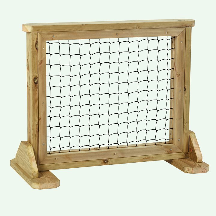 A freestanding weaving frame