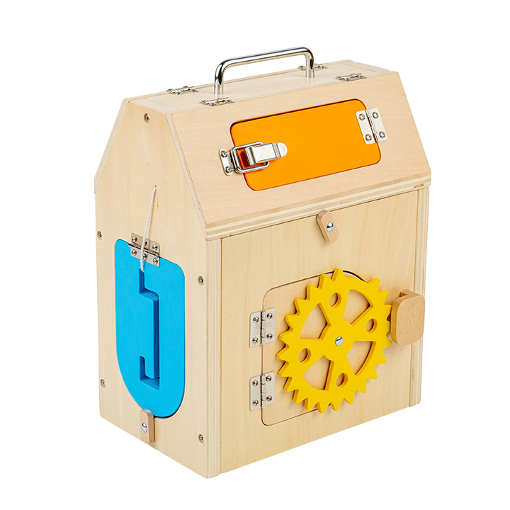 Lock box for fine motor skills