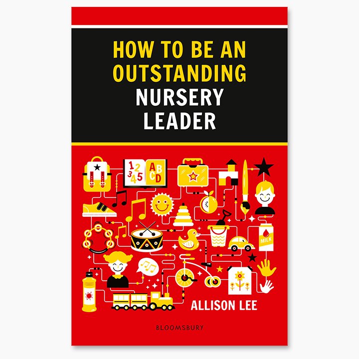 Front cover of book on how to be an outstanding nursery leader