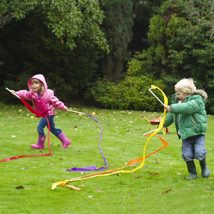 Children will develop gross motor skills and physical development