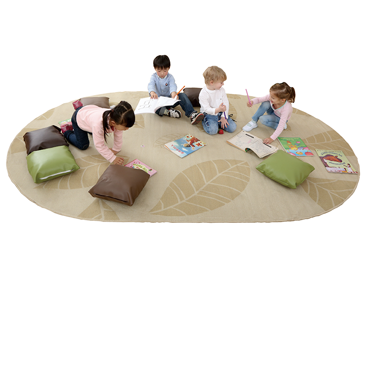 Decorative play carpet