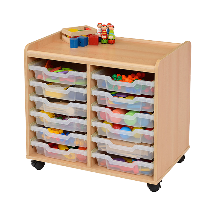 units with sliding trays 12 trays