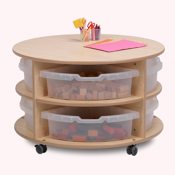 Mobile Circular Storage - Early Years Direct