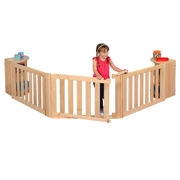 Fence units for room settings