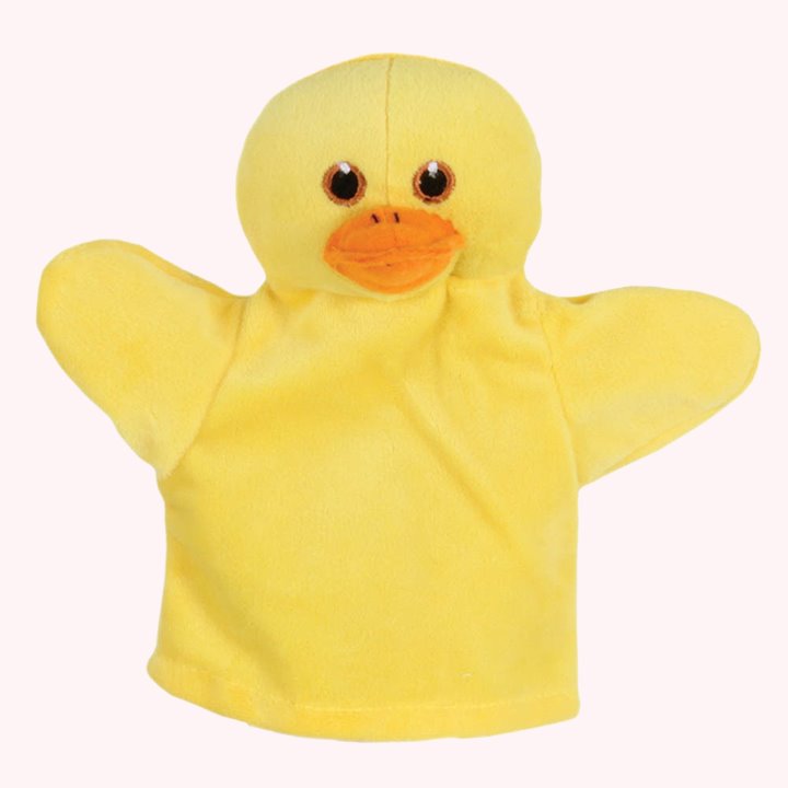 Duck hand puppet