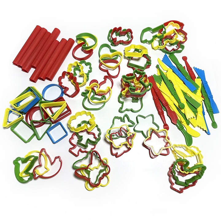 Cutters, rollers and plastic knives for clay