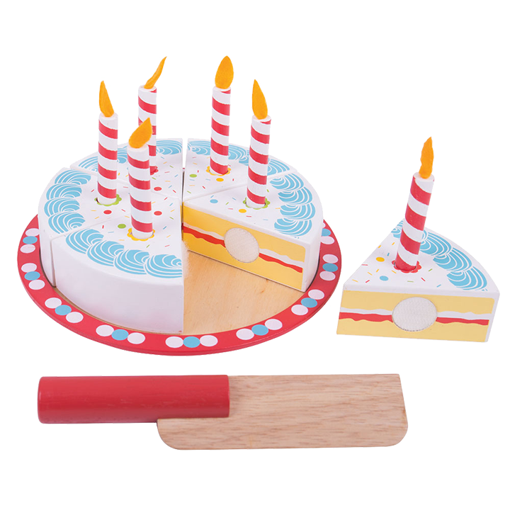 Pretend cake birthdays