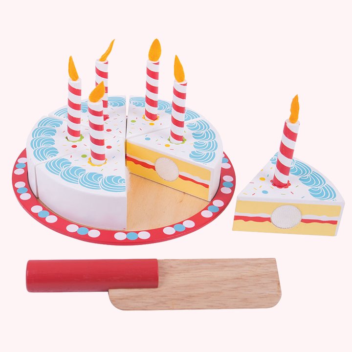 Pretend cake birthdays