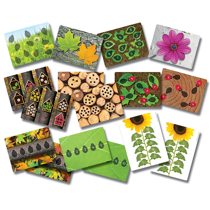 Range of activity cards