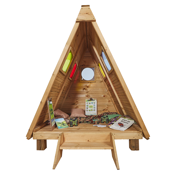 Hide-out for watching nature