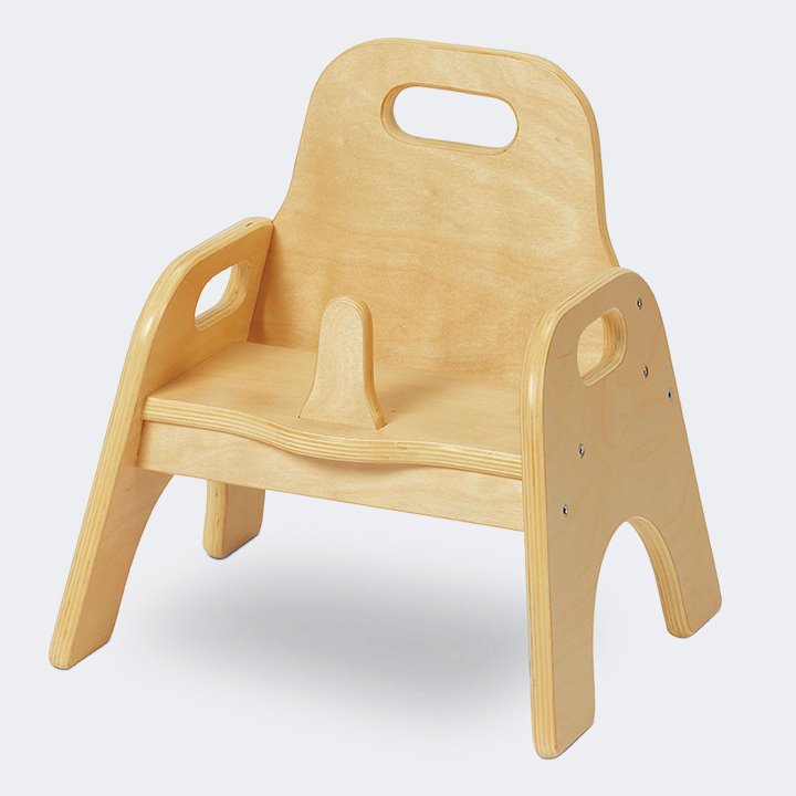 Designed to stop children sliding off chair.