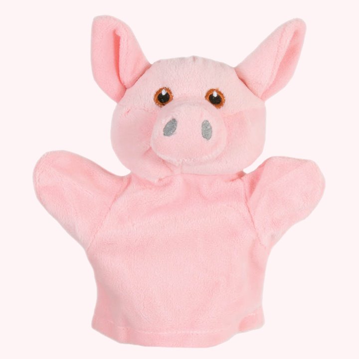 Pig hand puppet