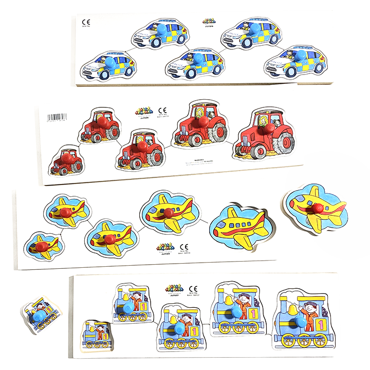 Transport Sorting Boards - set of 4