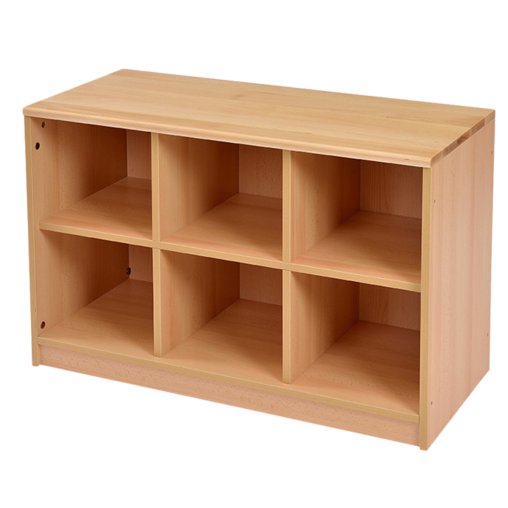 Simple storage cubbies for resources and display