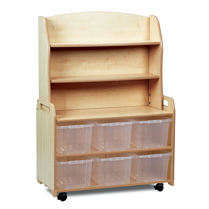 Traditional style with bins