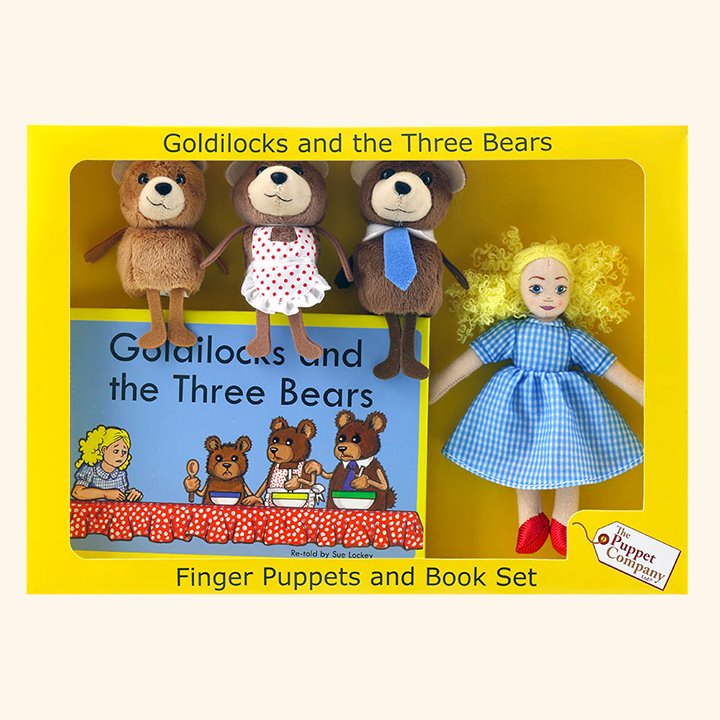 Finger Puppets and Book Set