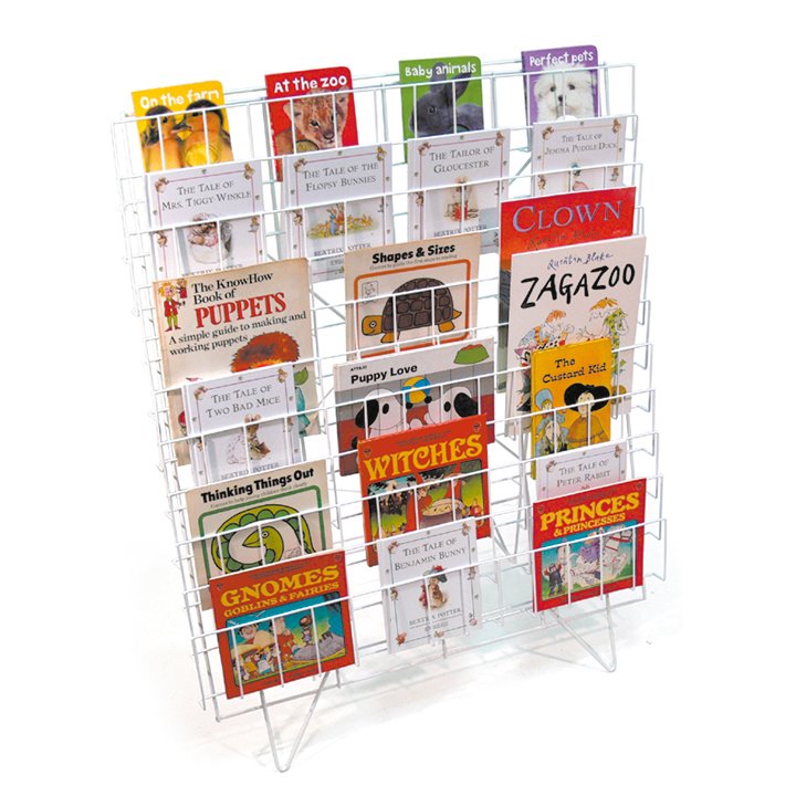 Wire Book Rack - Early Years Direct